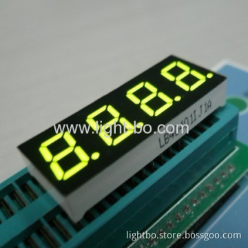 4 Digit 0.4" Common Anode Super Bright Green 7 Segment Led Display 